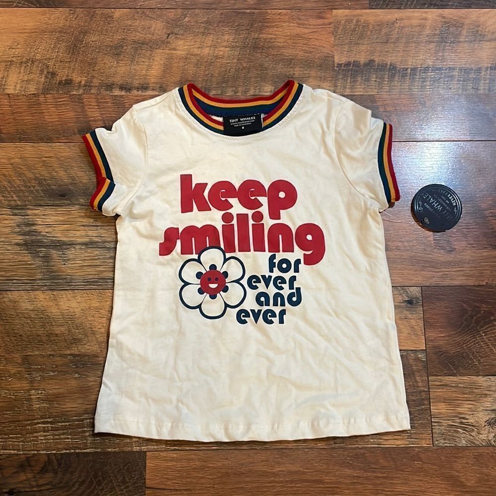 Tiny Whales shirt 8 (3725) NWT